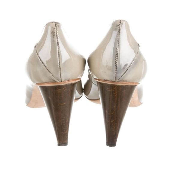 Costume National Jade patent leather pumps - Picture 4 of 6